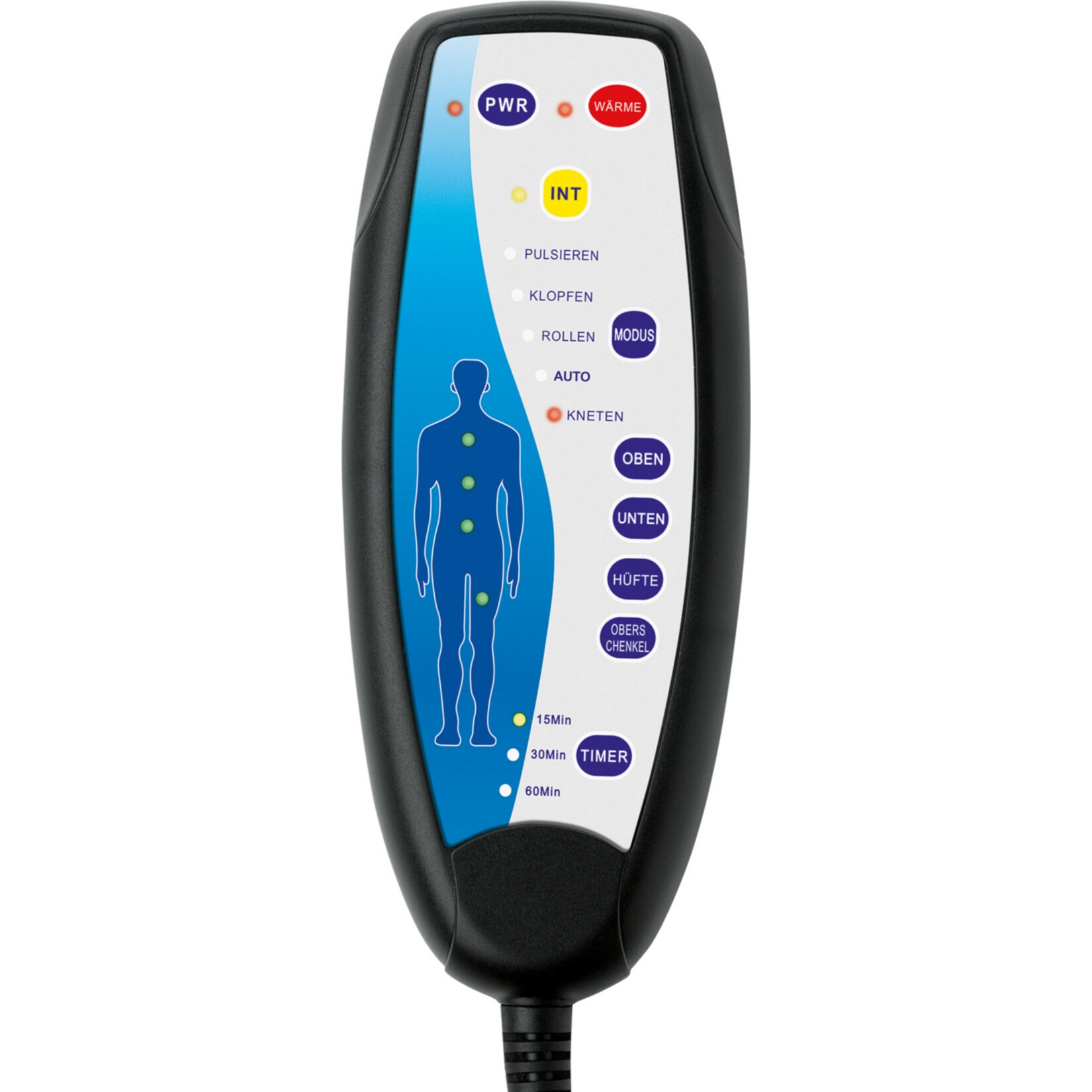 VITALmaxx Massagematte mit Wärmefunktion