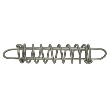 Landvastdemper 27 cm RVS