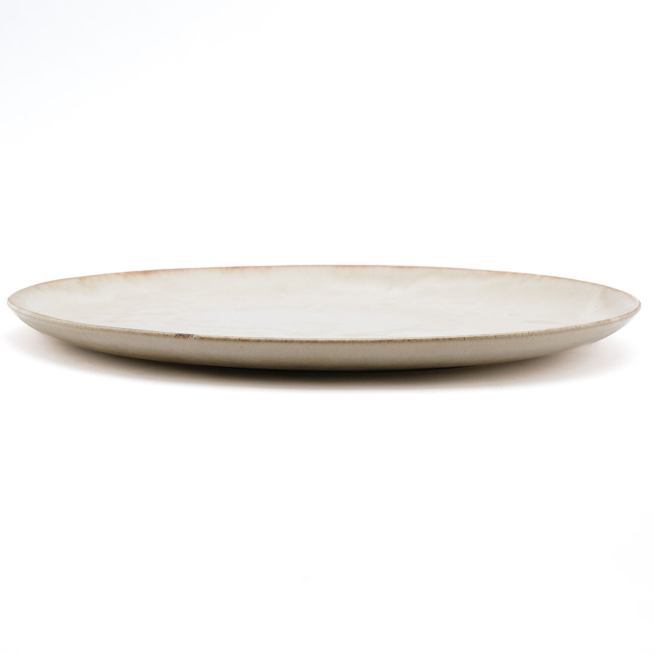 Bazar Bizar 6 Assiettes dessert Cascais blanches - D.22 cm