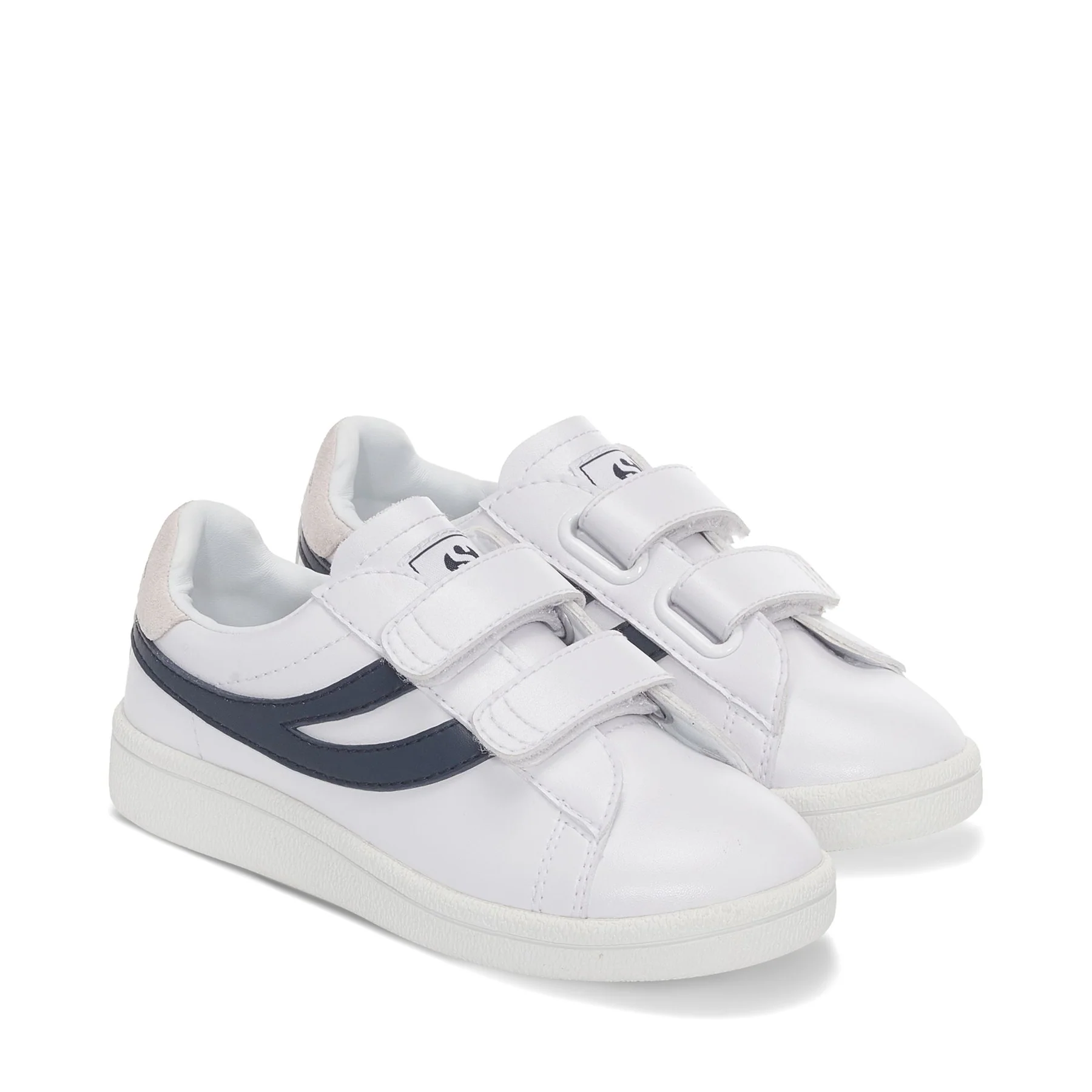 4832 KIDS STRAPS MATCH-WHITE-BLUE NAVY