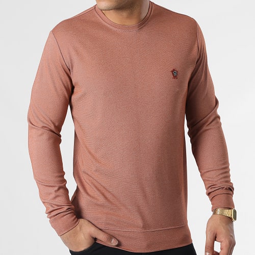 Sweat Crewneck RBL6181 Rouge Brique Chiné