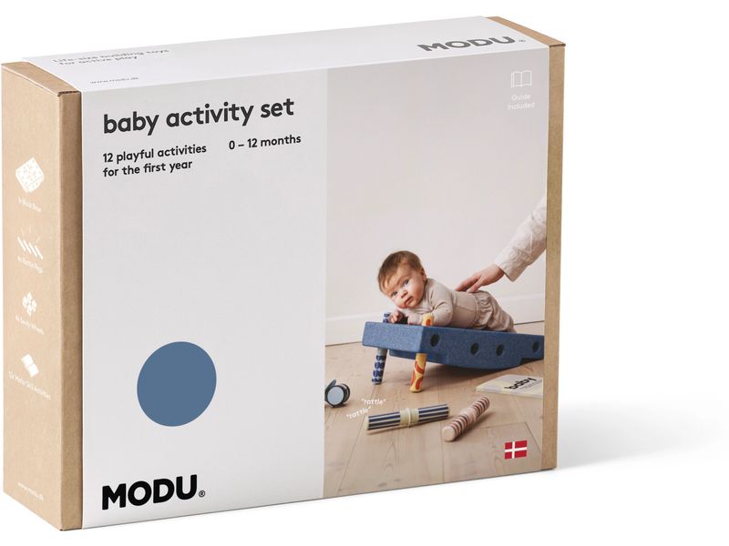 MODU Baby Activity Set Deep Blue / Sky Blue Aktivitätsset für Babys