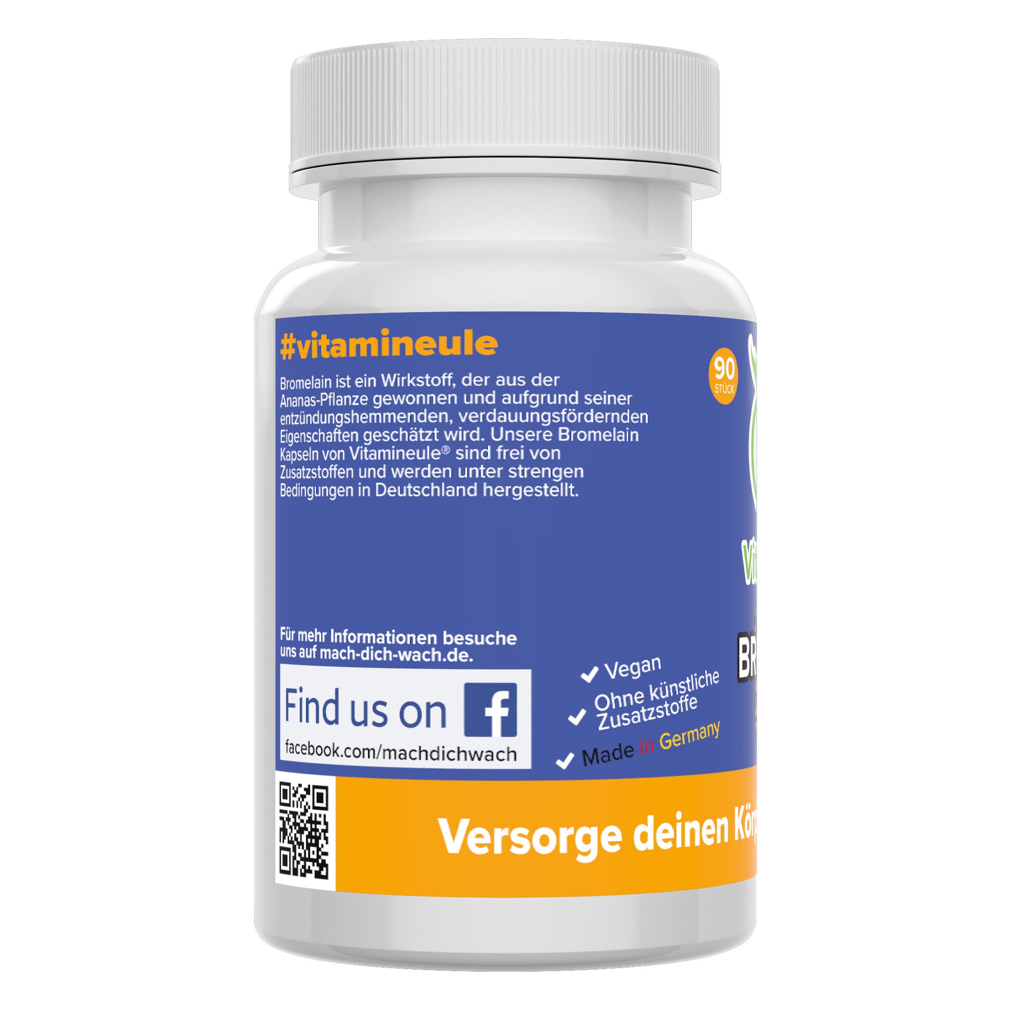 Bromelain Kapseln - Vitamineule®