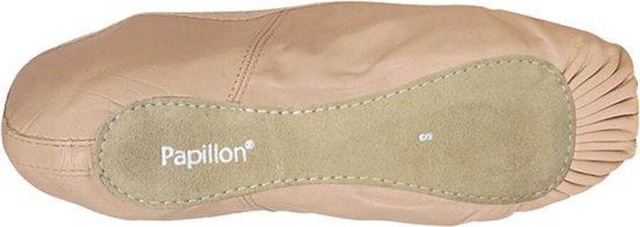 Papillon PK1000 Balletschoenen Meisjes Roze Leer Doorlopende Zool