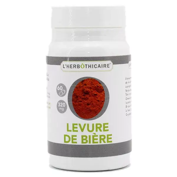 Levedura de cerveja L'Herbôthicaire, 60 cápsulas