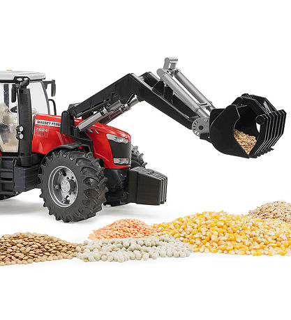 Bruder Traktor - Massey Ferguson 7624 m. Frontl?sser - 03047