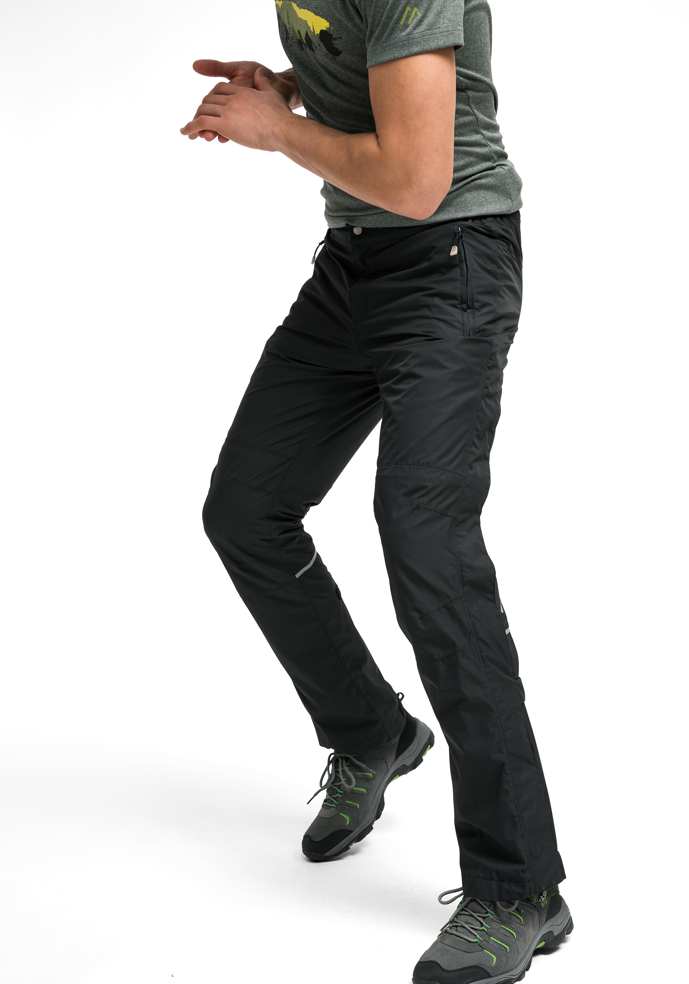Maier Sports Regenhose »Raindrop M«  Herren Outdoorhose, wasserdicht winddicht, auch als Überhose nutzbar