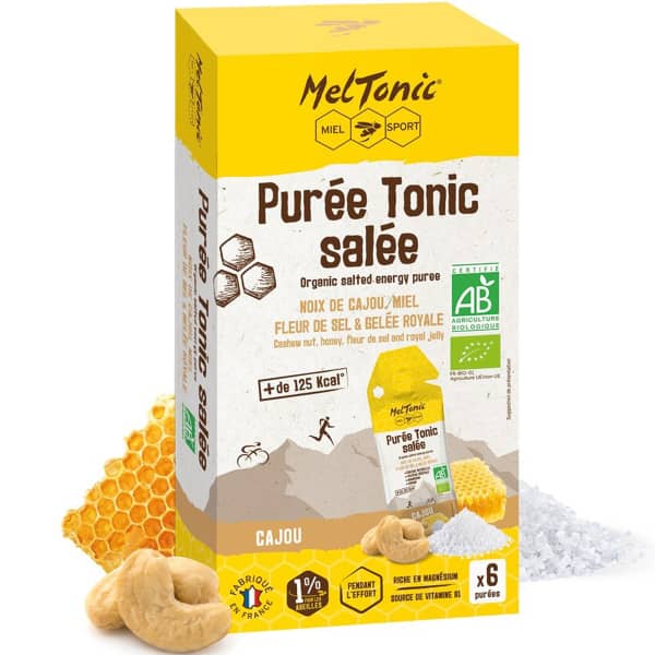 Compotes & purées énergétiques MELTONIC PUREES ENERGETIQUES SALEES BIO (PACK X6) CAJOU 24 UNI