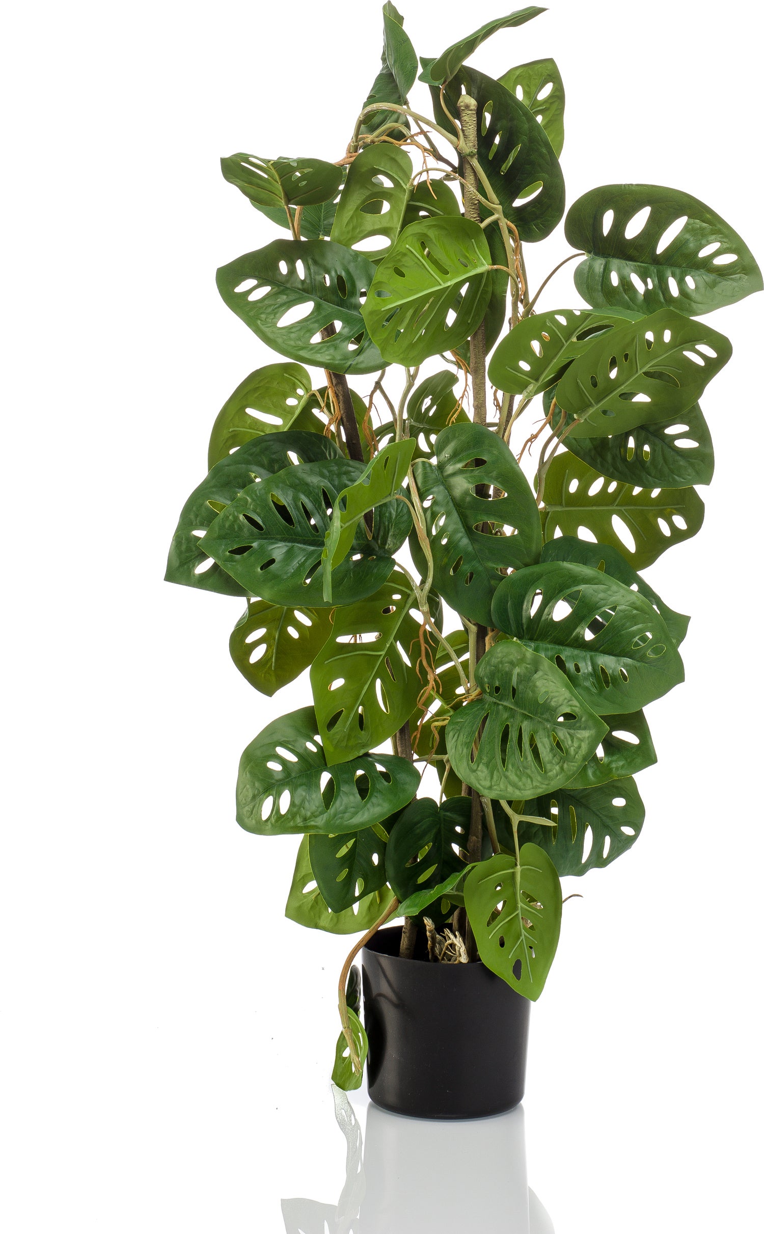 Emerald kunstplant Monstera 'Monkey Mask' 35 x 35 x 75 cm
