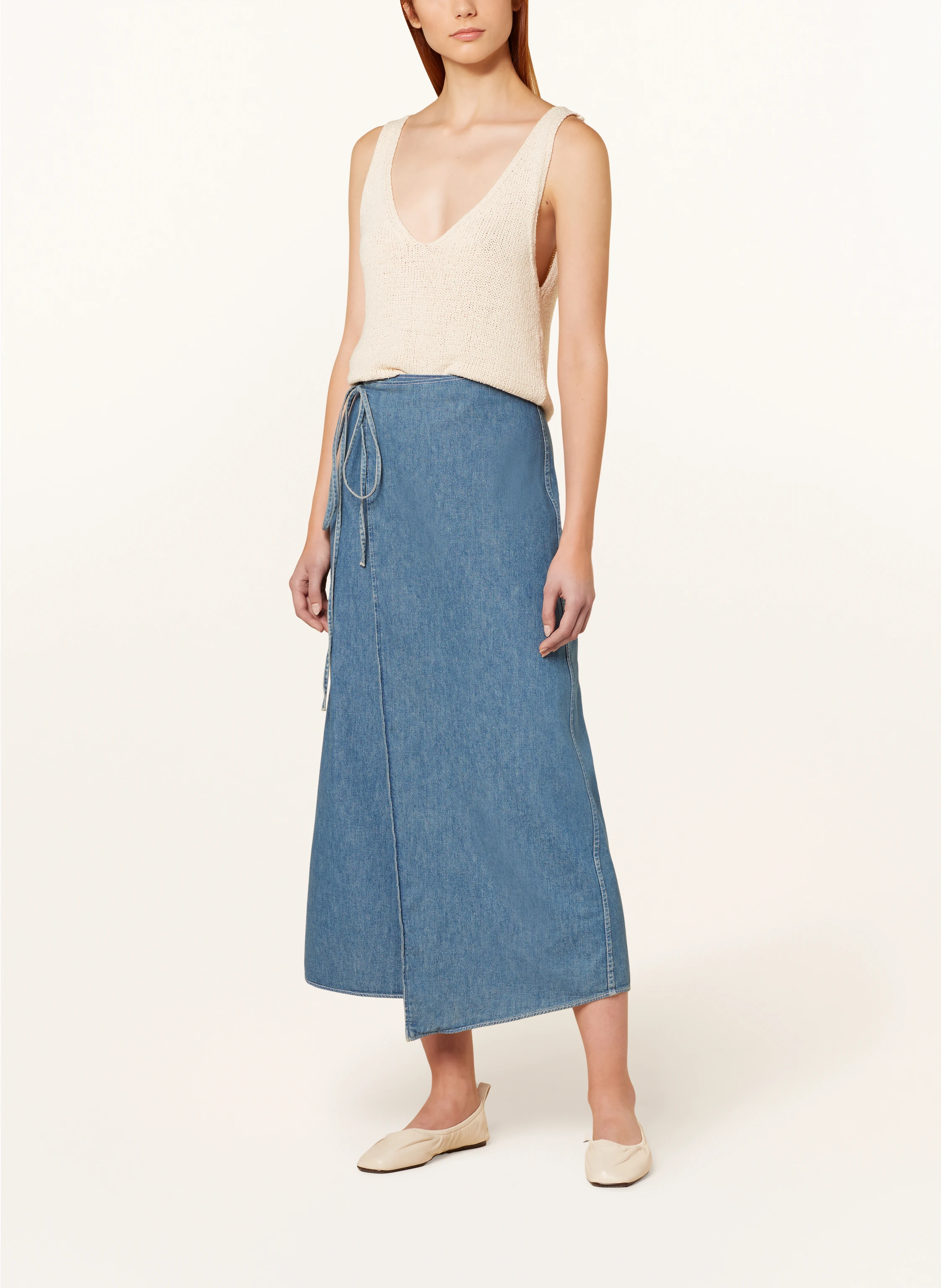 CLOSED Wickelrock aus Jeans