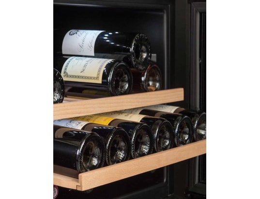 LA SOMMELIERE - Cave à vin encastrable de service LSBI28B, 28 bouteilles, Niche de 45 cm,