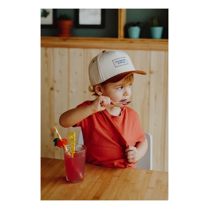 Hello Hossy Casquette Visière Courbée Unie | Beige