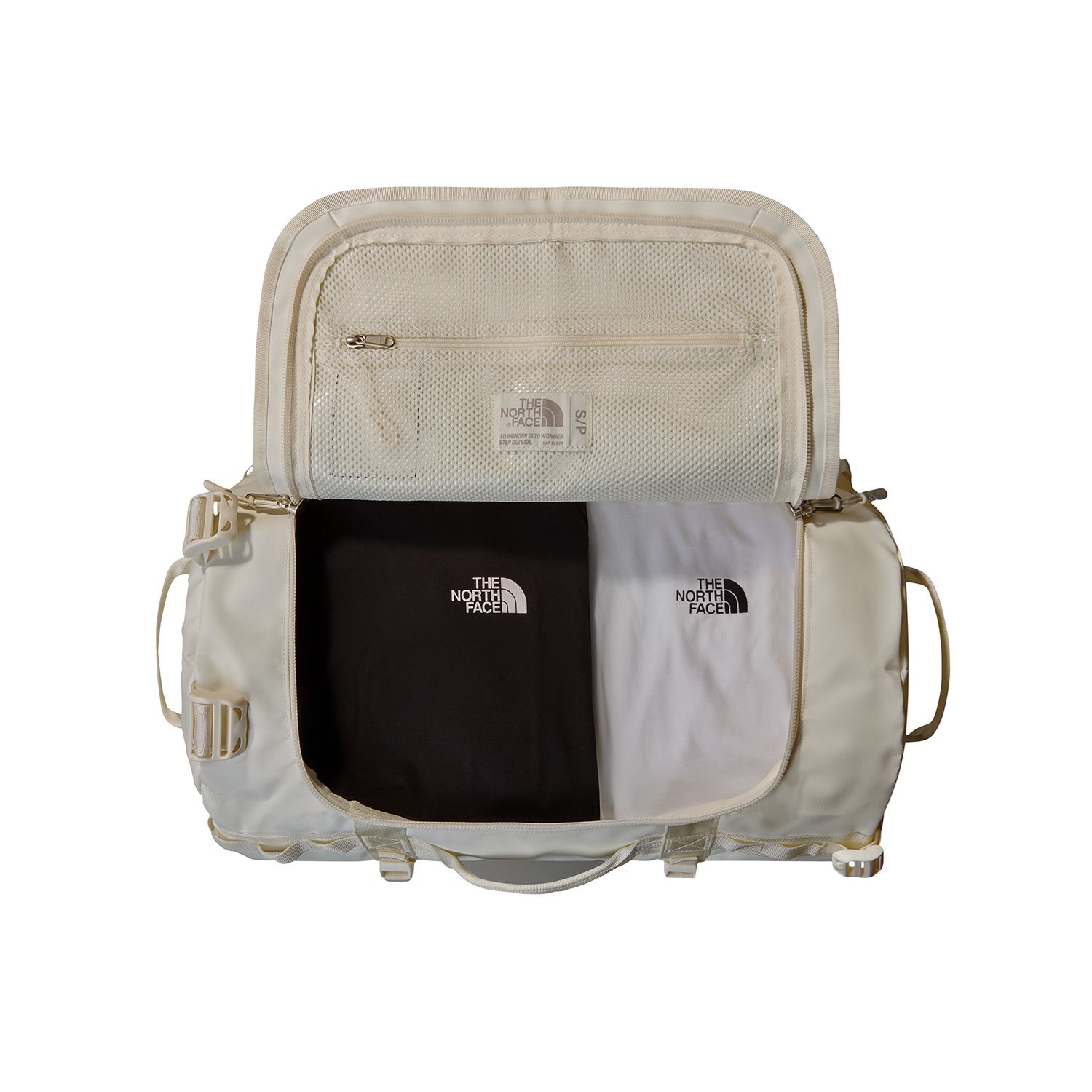 The North Face Base Camp Duffel S white dune/tnf white