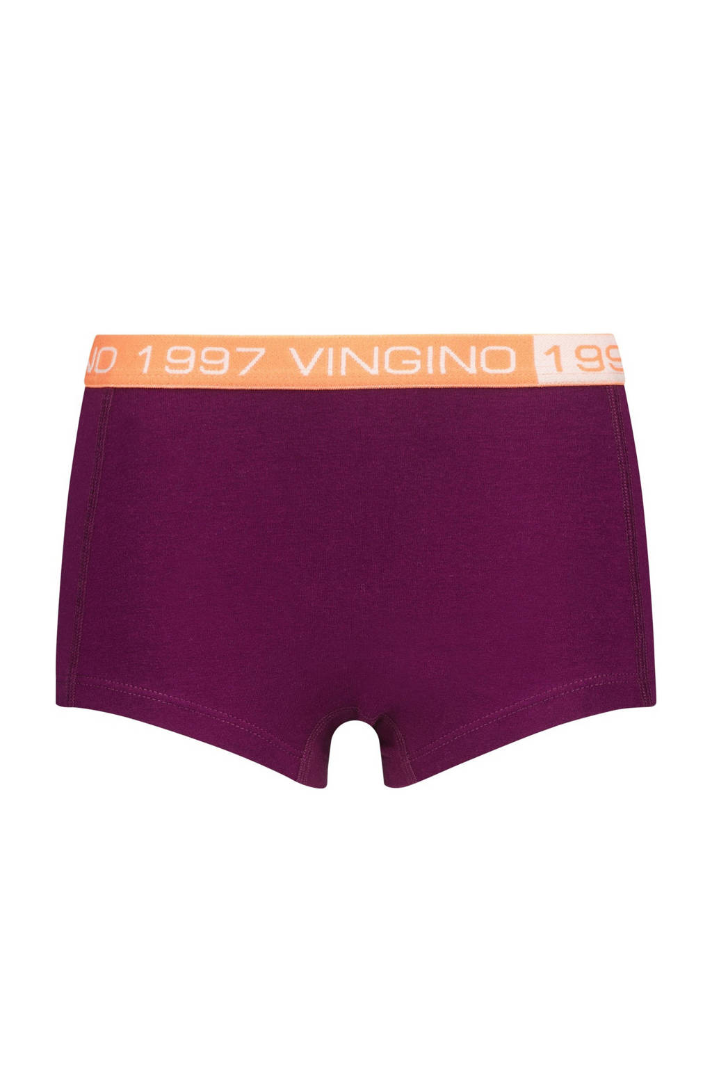 short Graphic - set van 5 paars/multicolor