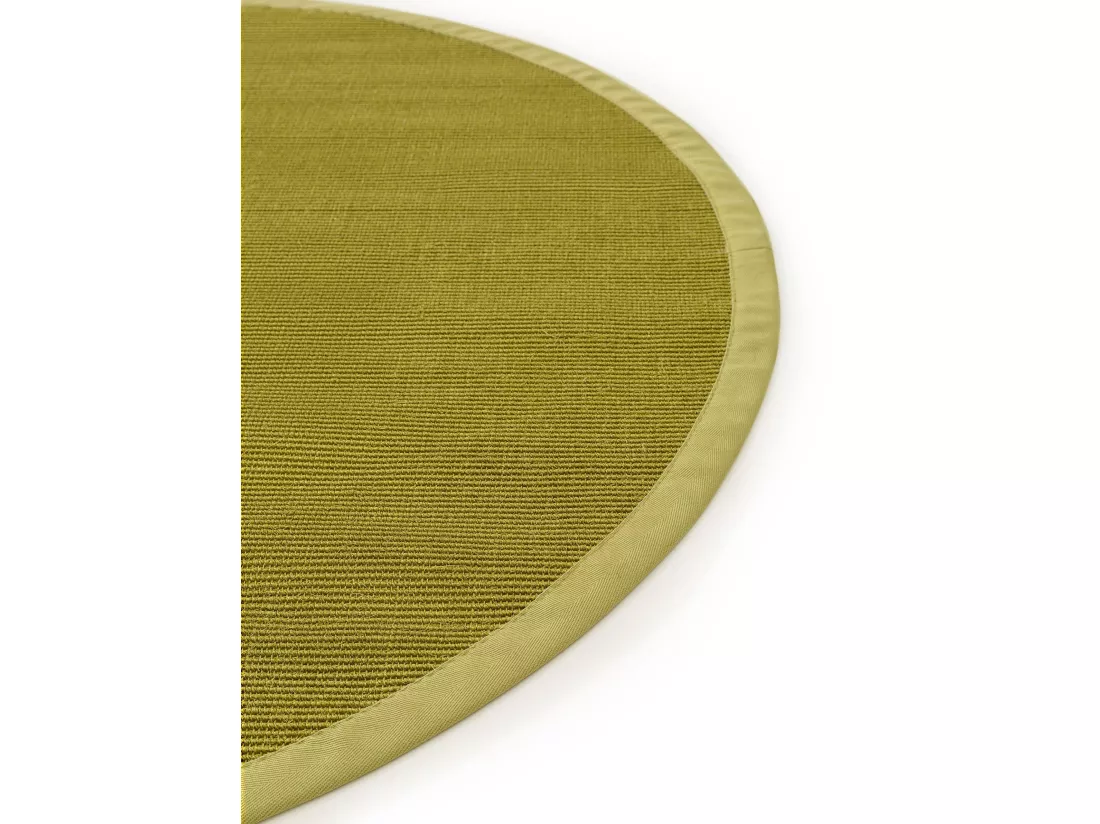 Tapis sisal Sana Vert ø 200 cm rond