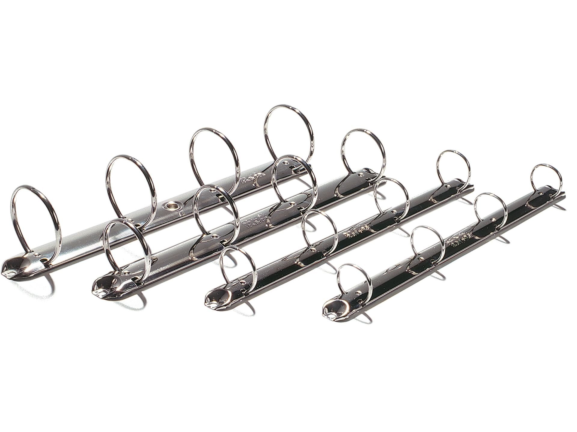 Ringmechanik vernickelt, mit 4 Ringen