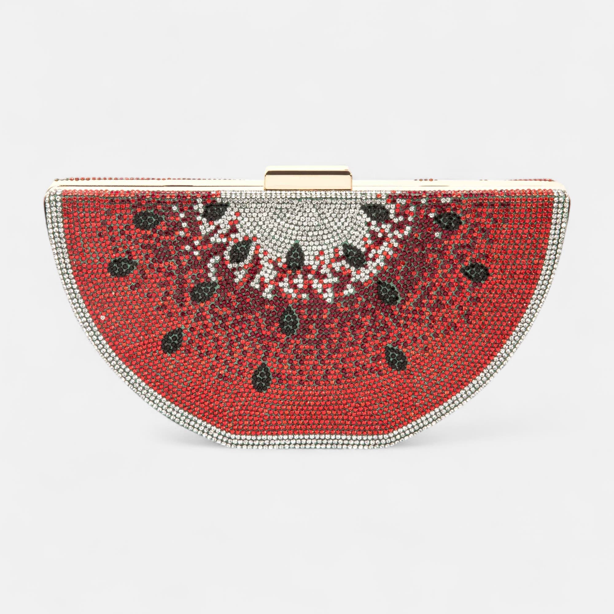 Sac bandoulière pastèque rouge
