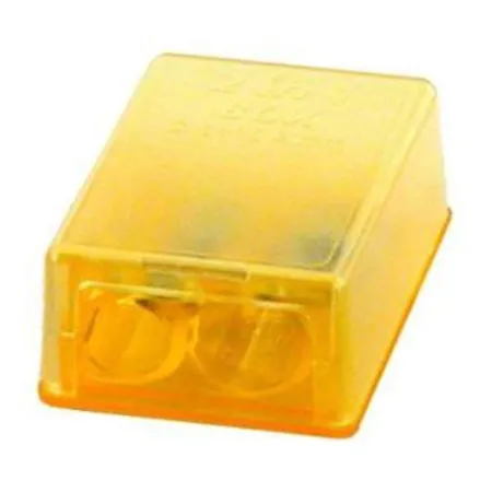 KUM Dosenspitzer 2in1 Box POP, Doppelspitzer, 1 Stück, 4-fach sortiert