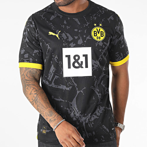 Maillot Borussia Dortmund Away Jersey Replica 770612 Noir
