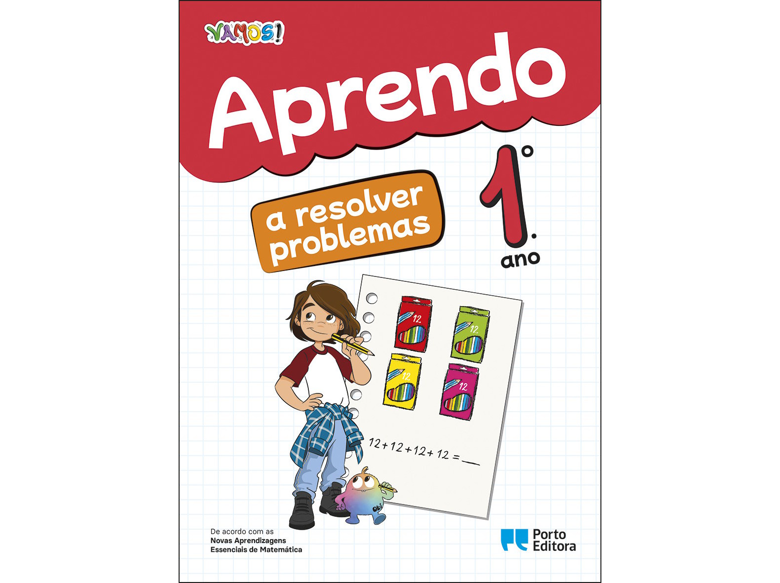 LIVRO VAMOS! - APRENDO A RESOLVER PROBLEMAS - 1.º ANO
