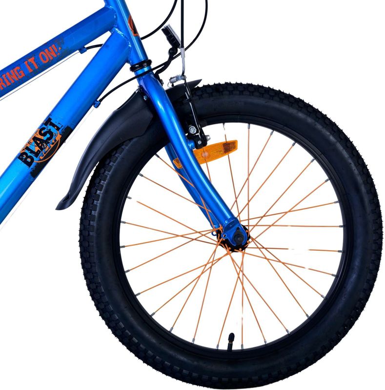 NERF - Kinderfiets - Satijn Blauw - 20 Inch - 6 Speed