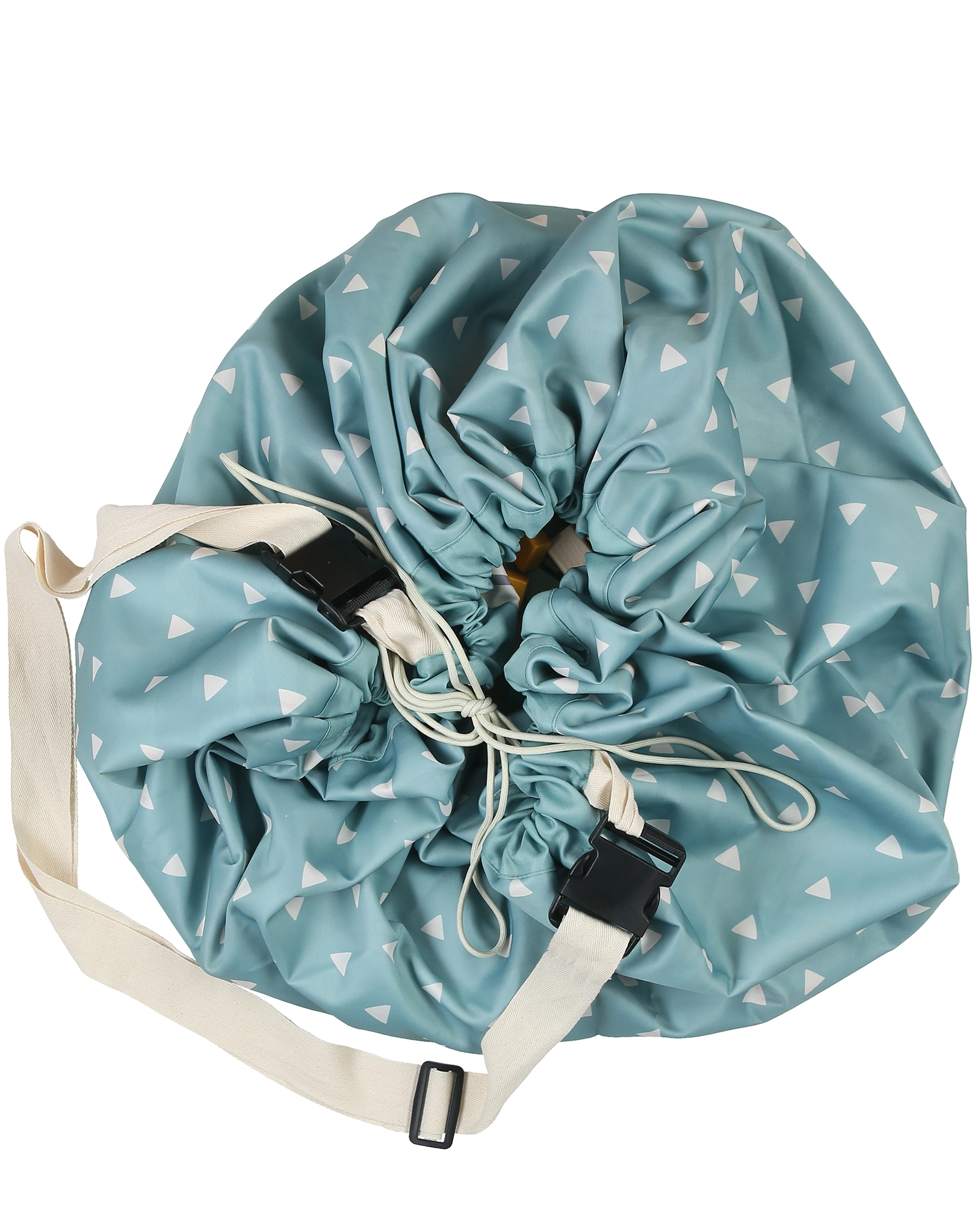 Outdoor-Spielzeugsack STADT (140cm) in moosgrün
