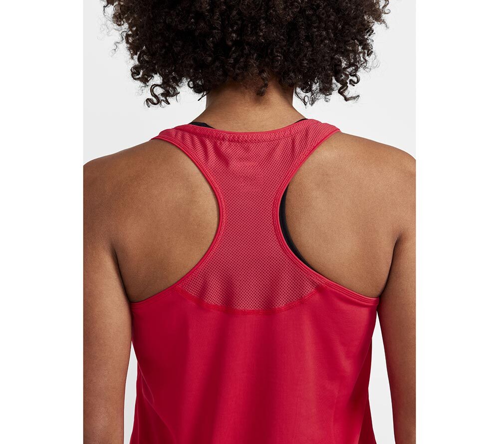 Craft ADV Essence Hardloopshirt Zonder Mouwen Donkerroze Dames