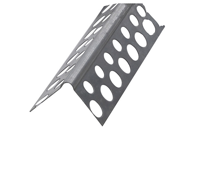 Cornière plâtrière acier galva 25 x 25 mm, 2 m