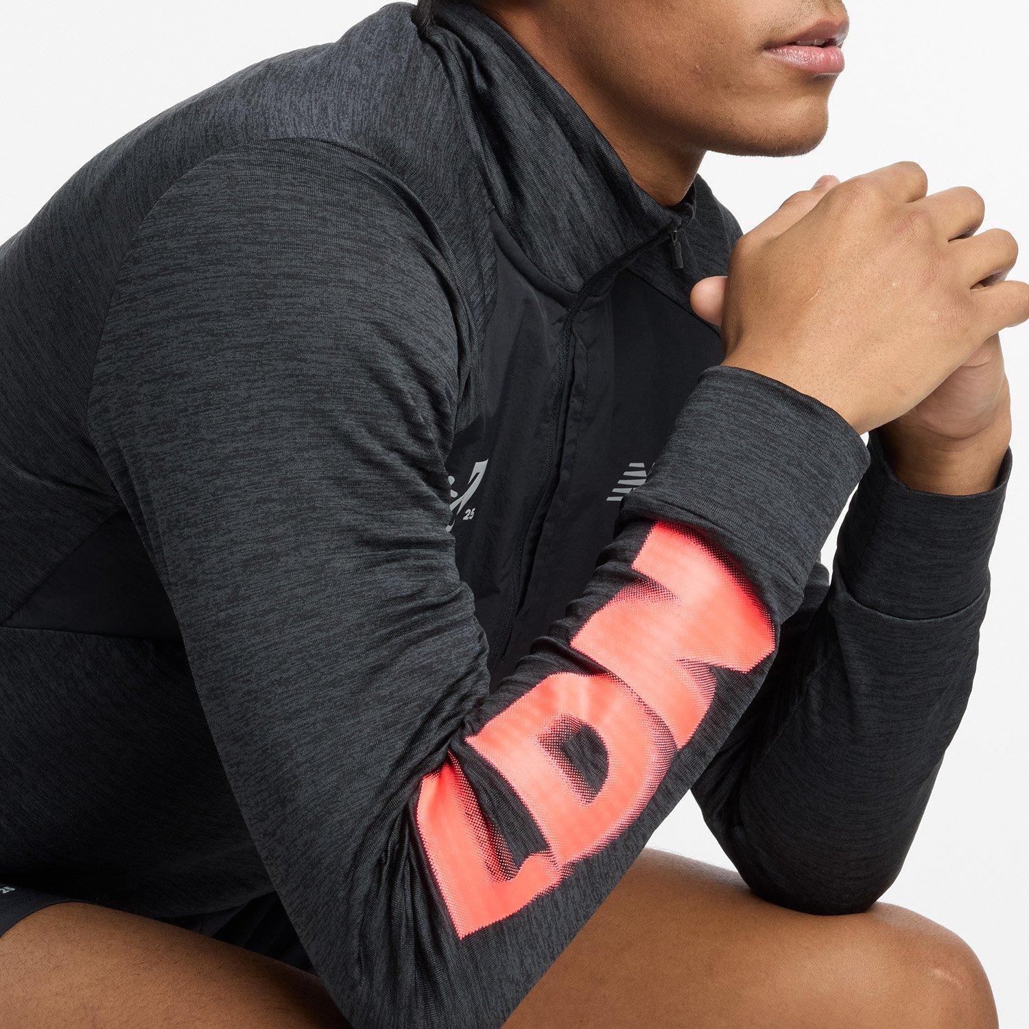 New Balance New Balance Ht Grd Q Zp Athlgrey Ag Smal Running Top Mens