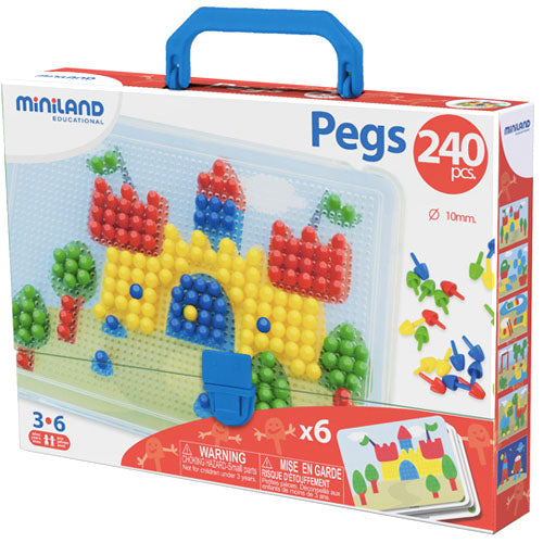 Miniland mozaïekpuzzels - 6st