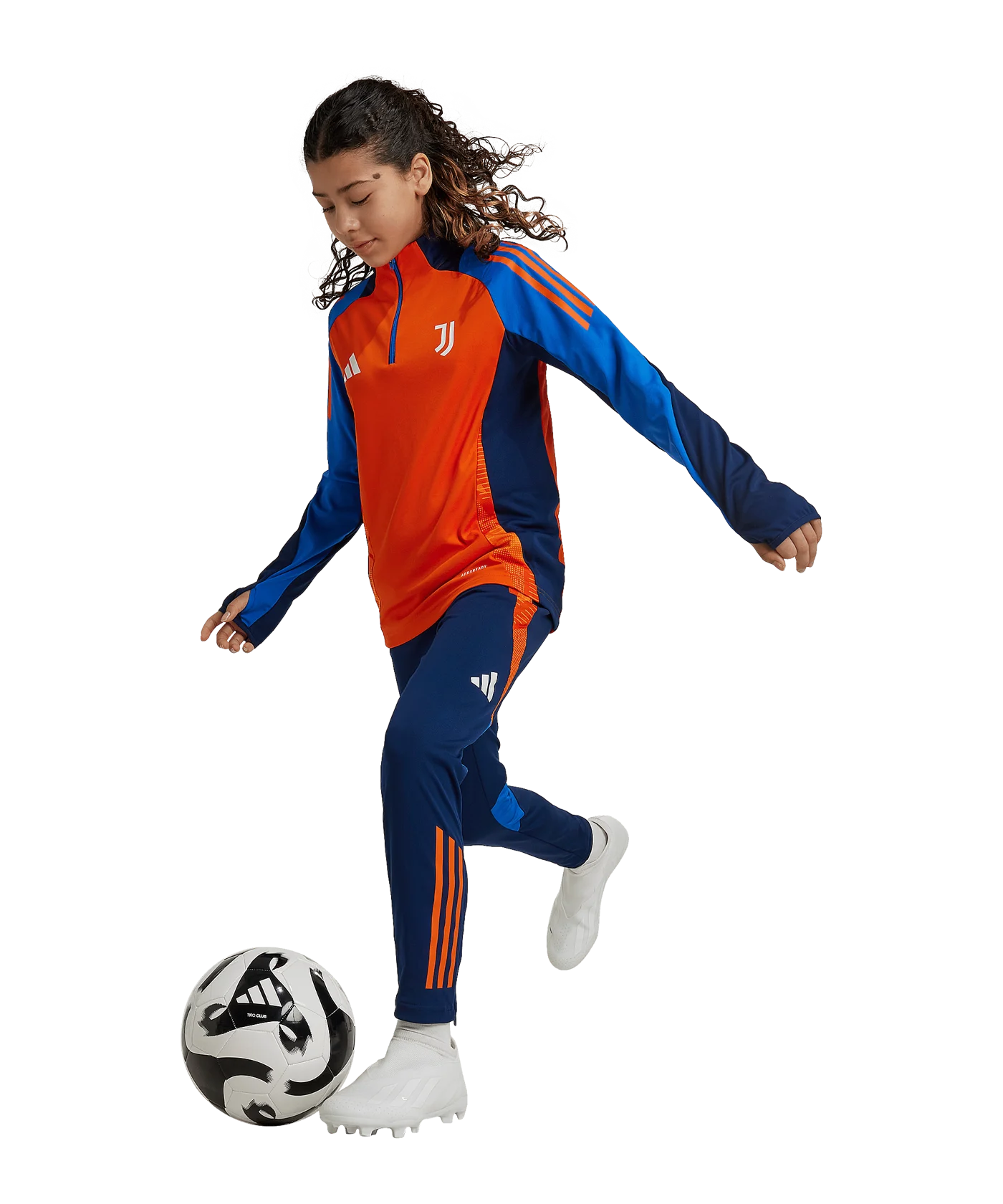 adidas Juventus Turin Trainingshose Kids Blau