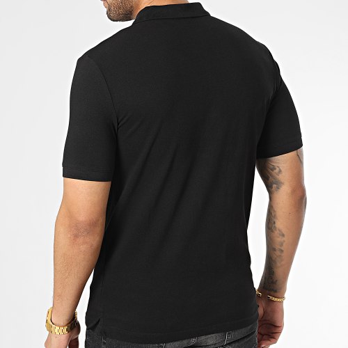 Polo Manches Courtes Stretch Pique Slim 1196 Noir