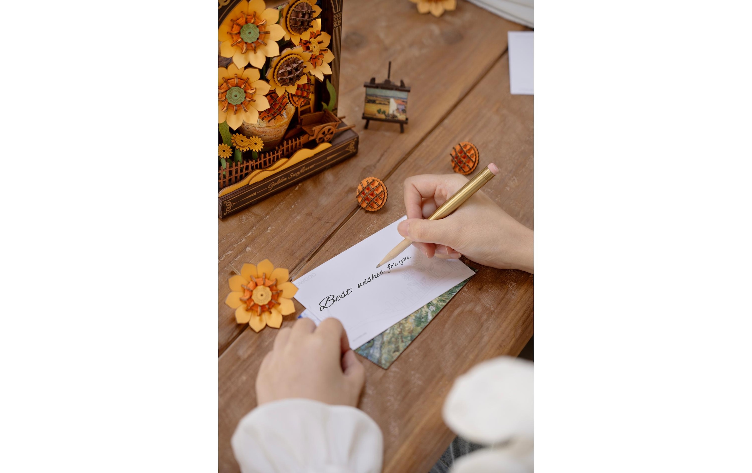 Modellbausatz »RoboTime Goldene Sonnenblume«