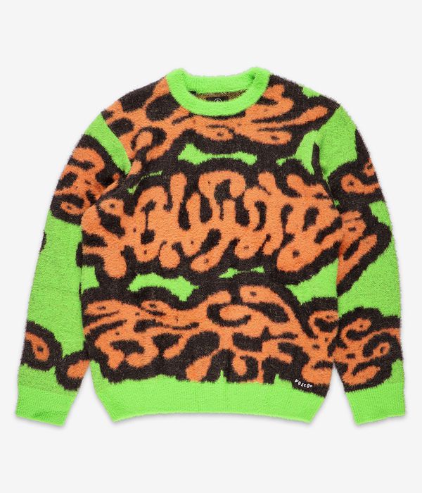 Volcom Featured Artist Zephyr Sweatshirt (electric green)