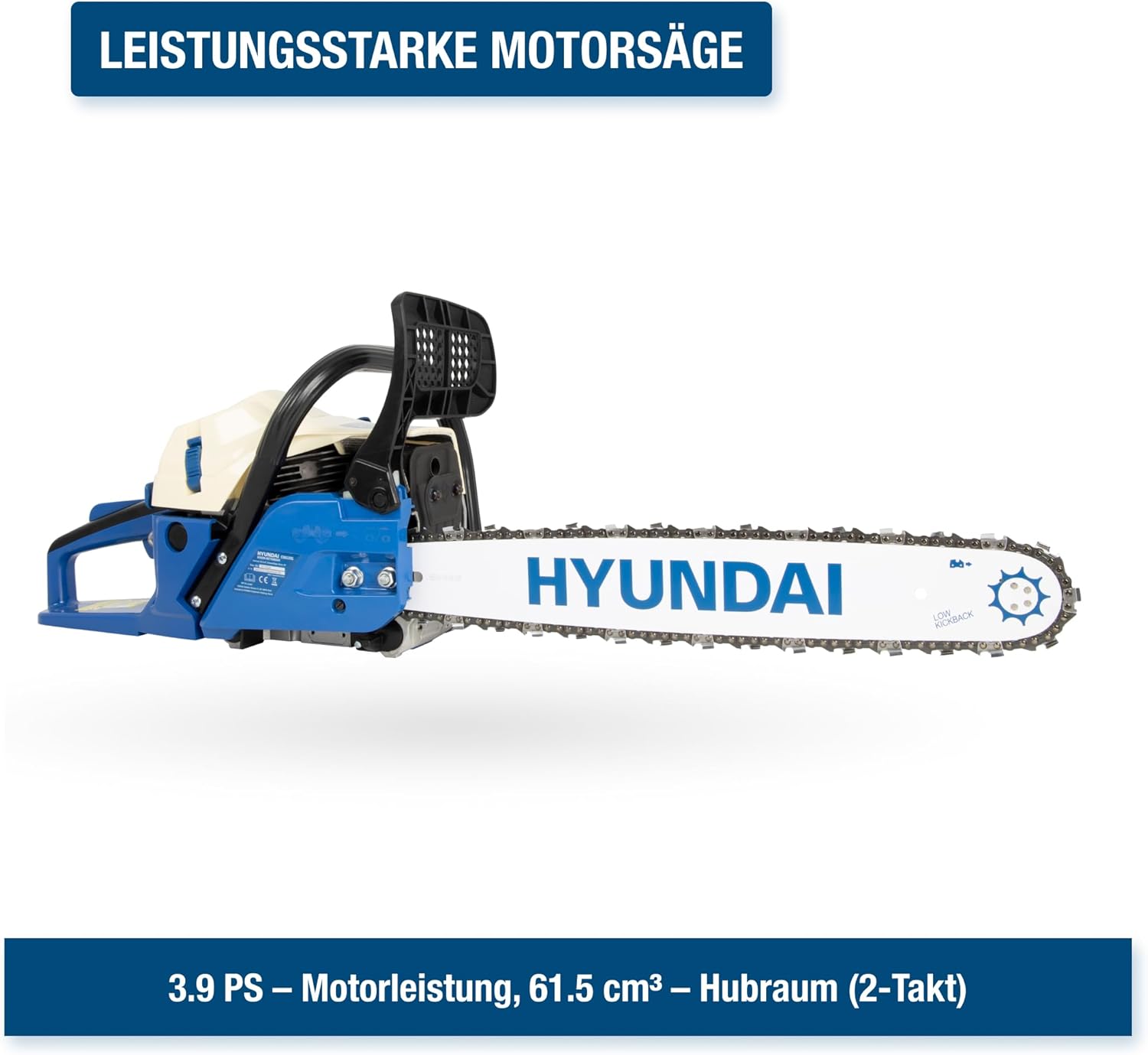 HYUNDAI Benzin-Kettensäge CS6220G | 51 cm/20