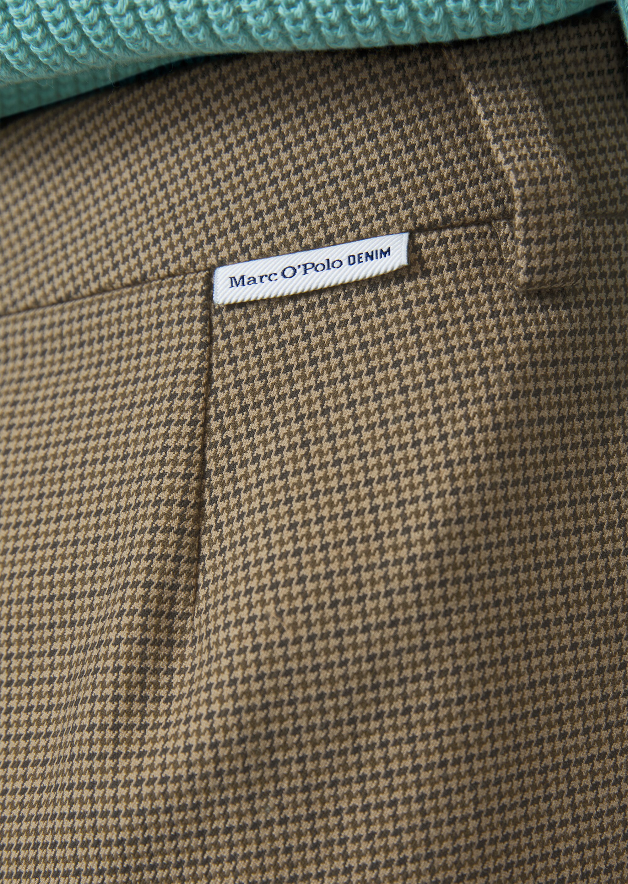Hahnentritt-Hose relaxed aus stretchigem Baumwolle-Mix