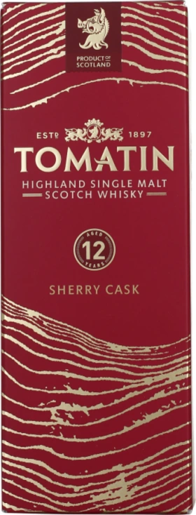 TOMATIN 12 YEARS SHERRY CASK 70CL
