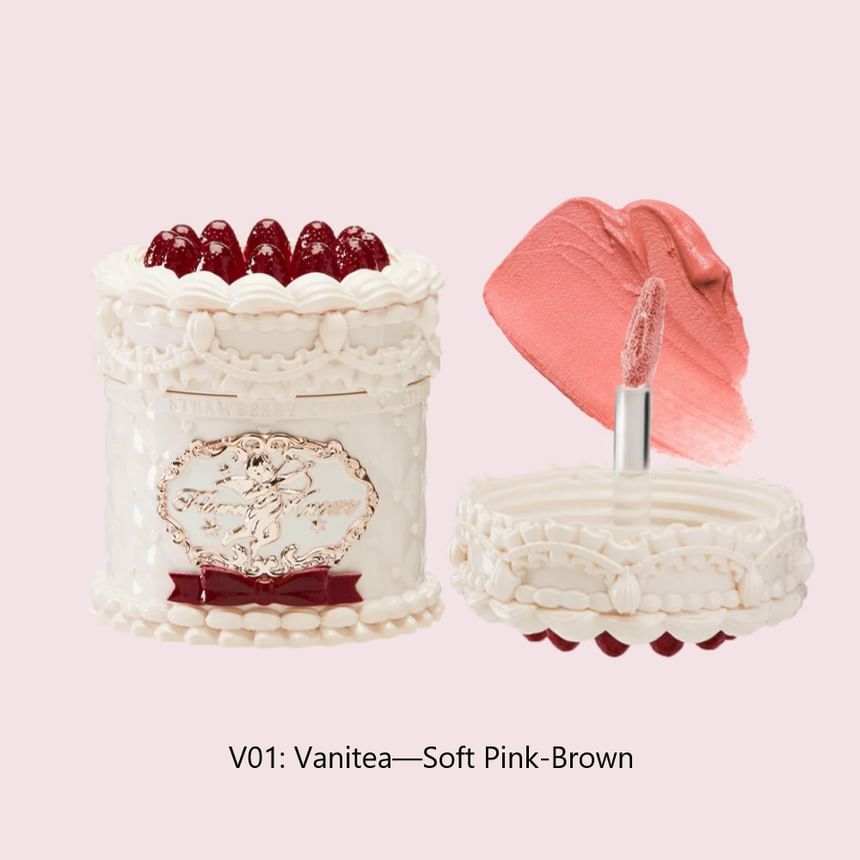 Flower Knows - Aardbei Cupido Cake Lipcrème (V01-V03)
