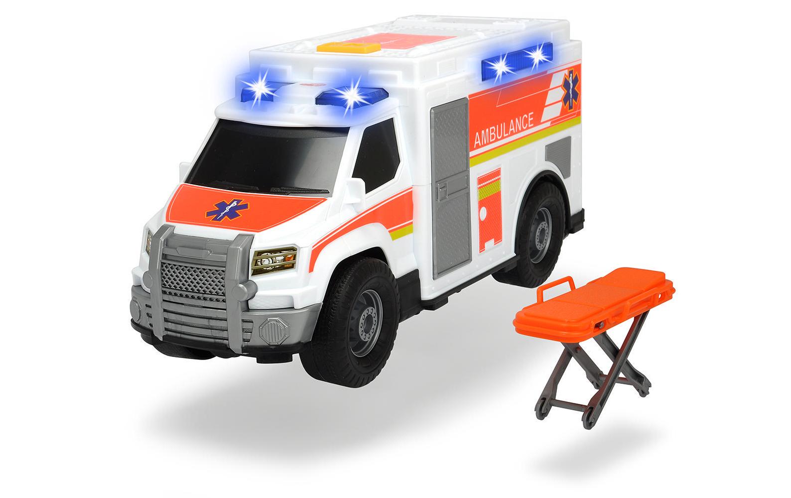 Rettungsfahrzeug Medical ResponderRettungswagen mit Trage