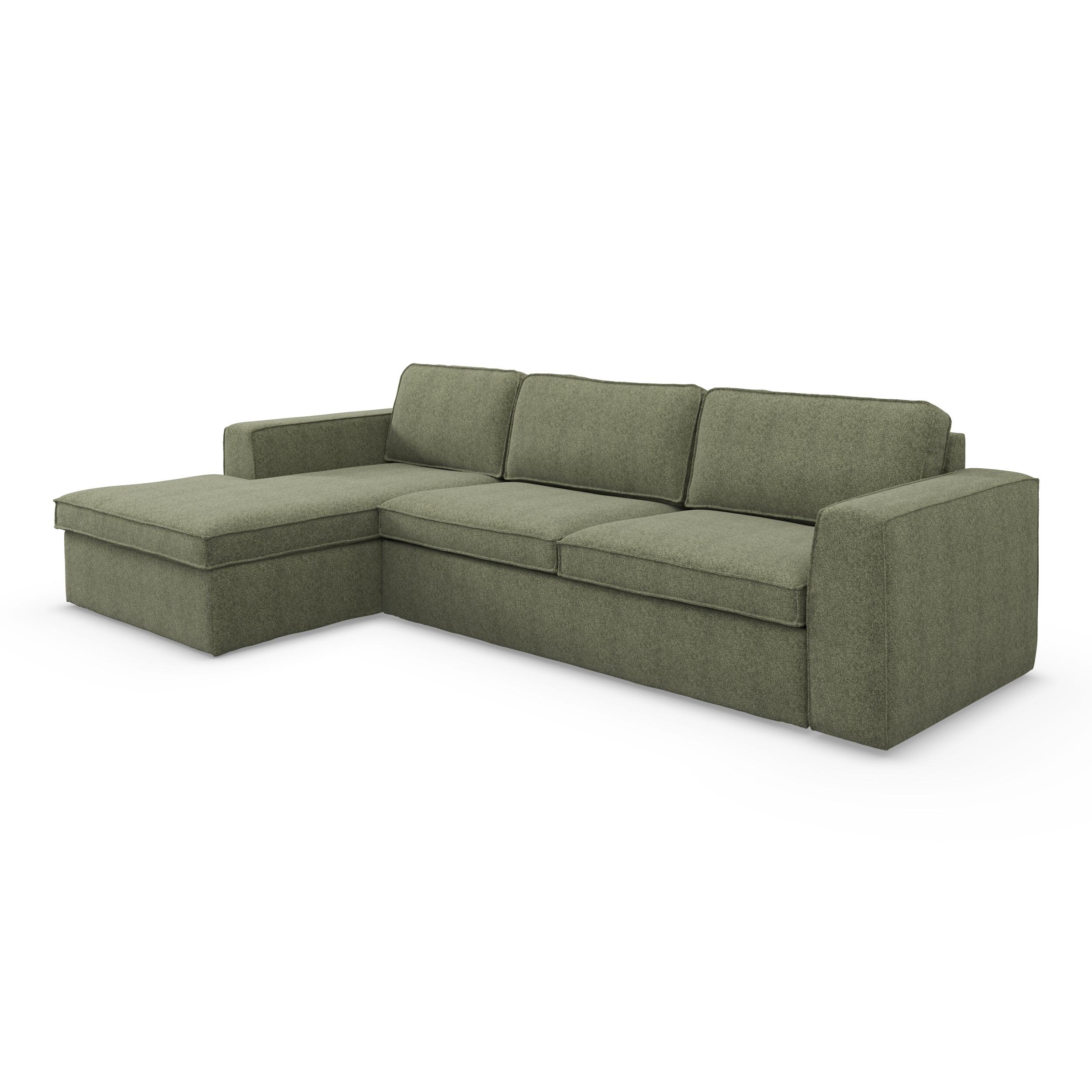 Runar venstrevendt sofa med chaiselong