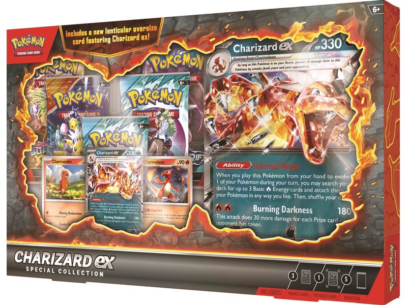 The Pokémon Company Charizard EX Special Collection -EN- Erleben Sie echten Wagemut mit Glurak Ex
