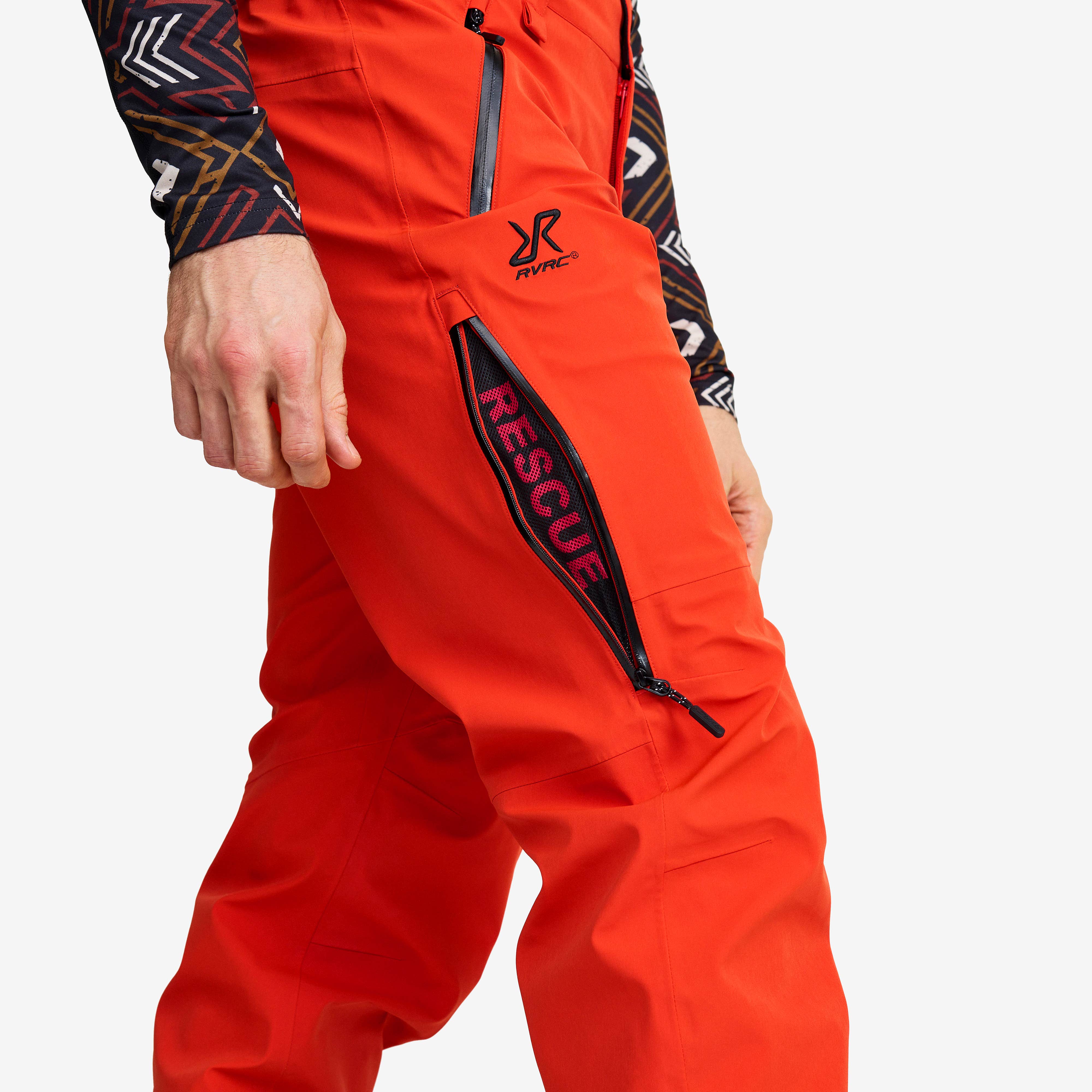 Cyclone 3L Shell Pants Herre Pureed Pumpkin