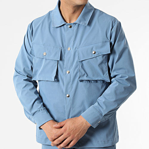 Ensemble Veste Jogger Pant Bleu