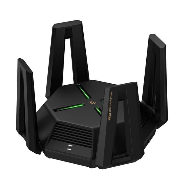 Xiaomi Tri-Band trådløs Wi-Fi 6 router Mi AX9000 802.11ax, 4804+2402+1148 Mbit/s, 10/100/1000/2500 Mbit/s, Ethernet LAN (RJ-45) porte 5, MU-MiMO Ja, Antennetype Ekstern/Intern, 1 x USB 3.0