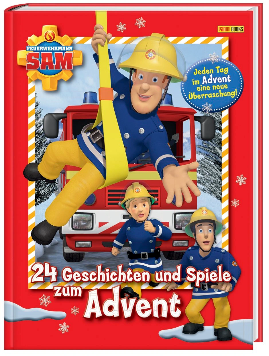 Adventskalender / Feuerwehrmann Sam: 24 Geschichten und Spiele zum Advent