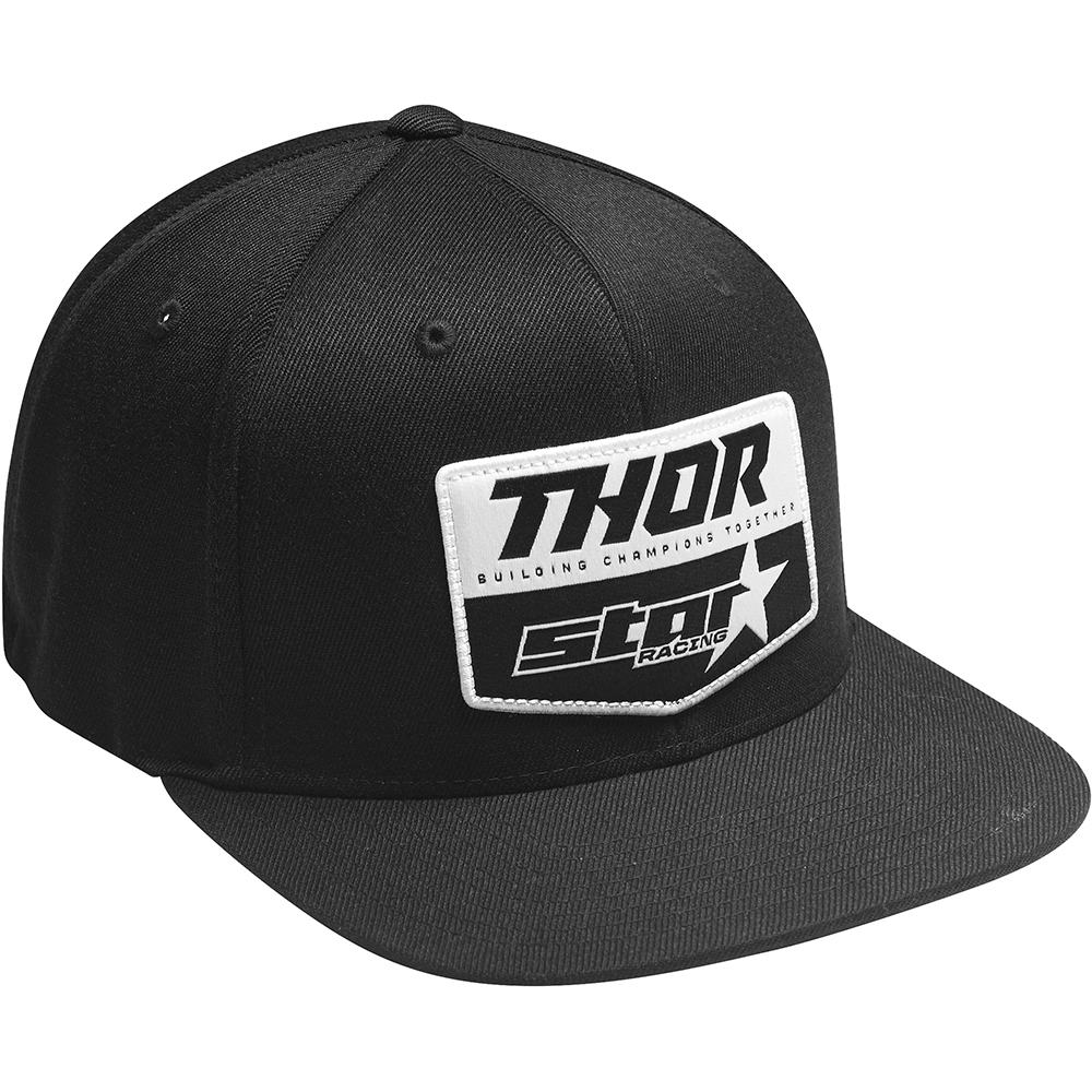 Thor Motocross - Casquette Star Racing Chevron Flexfit Noir