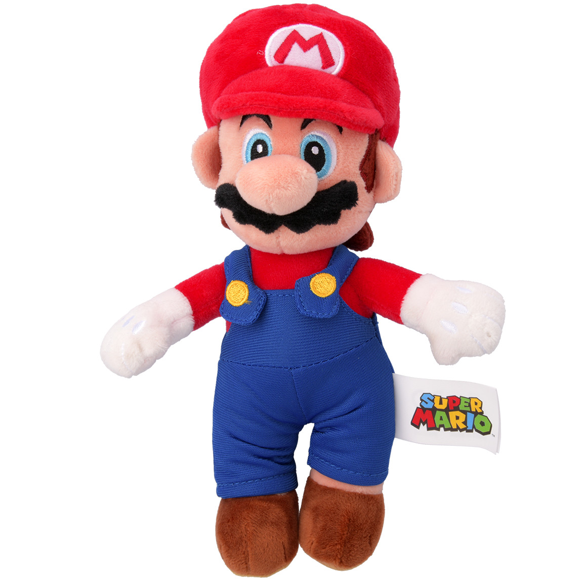 Simba Super Mario Plüschtier Mario ca. 27 cm blau / rot