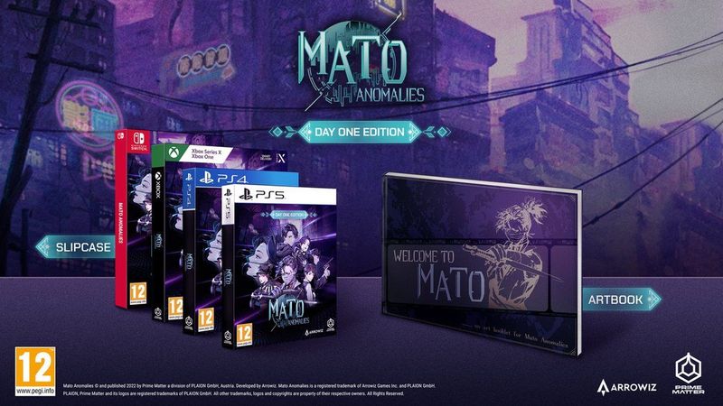 Mato Anomalies - PC Game - Neofuturistische Wereld - Turn-based RPG
