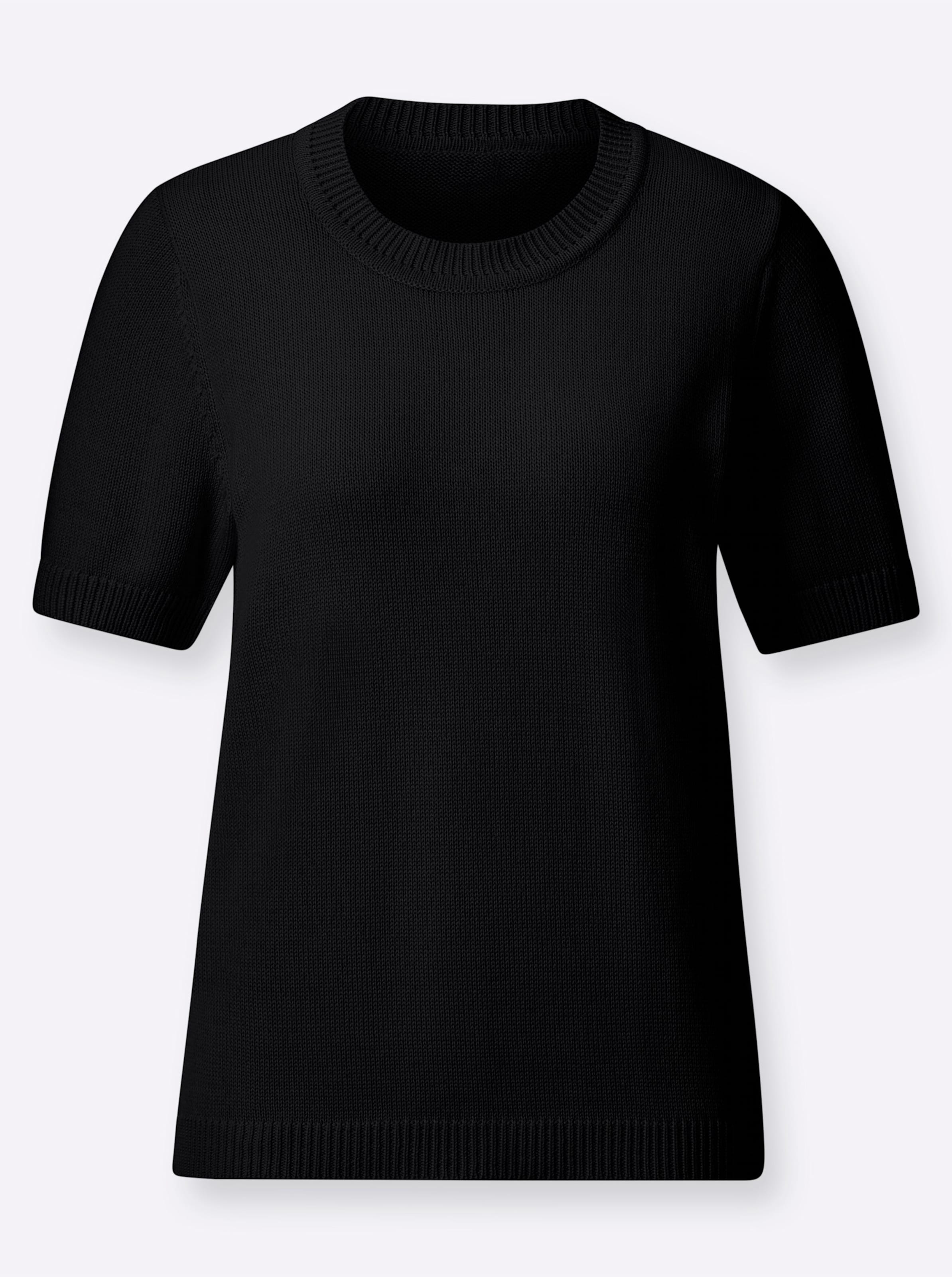 Pullover in schwarz