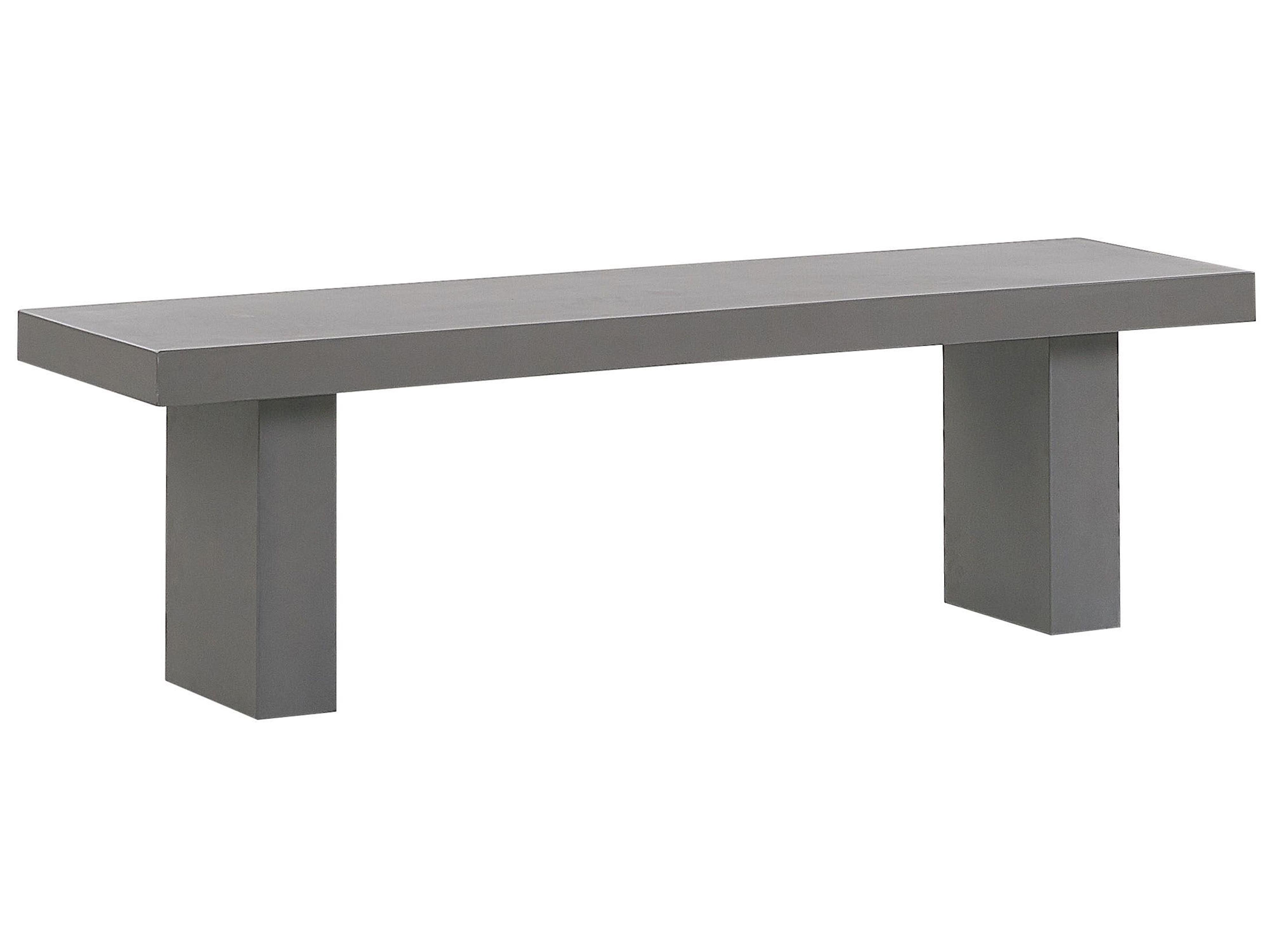 Tuinset met banken 4-zits TARANTO Beton Grijs
